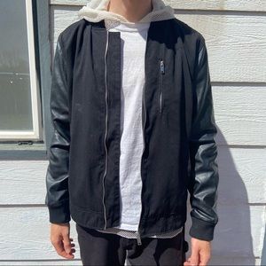 Men’s Black Bomber